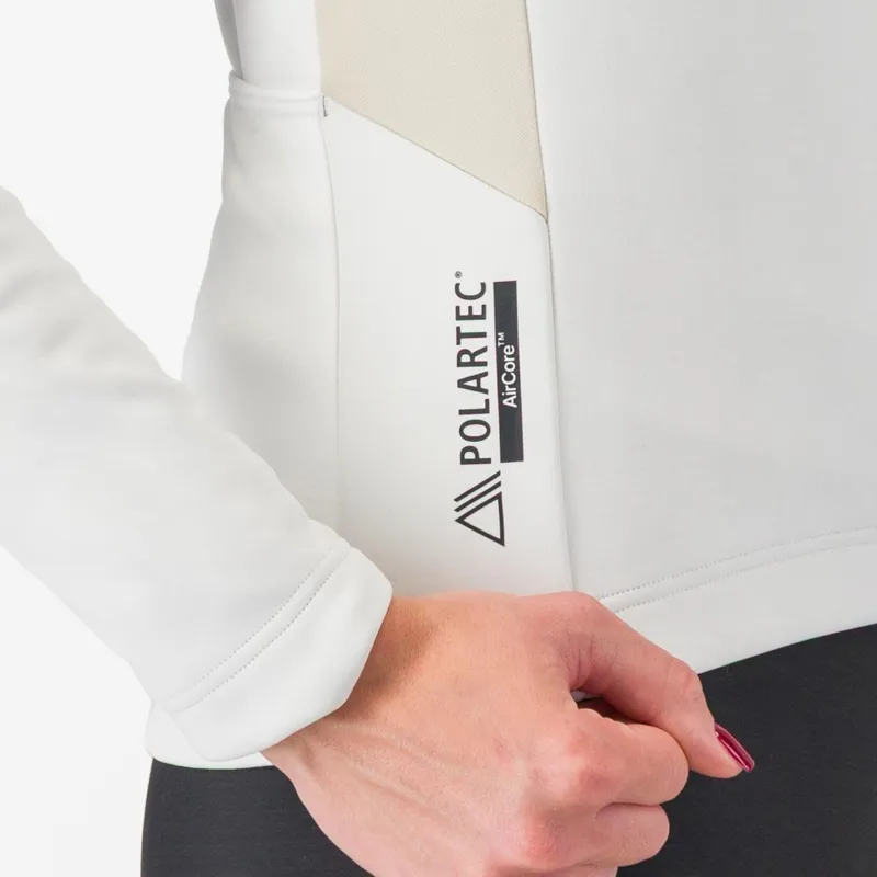 Castelli Entrata 2 Women's Jacket Ivory/Silver Moon-4