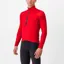 Castelli Entrata Thermal Jersey Rich Red/Black 
