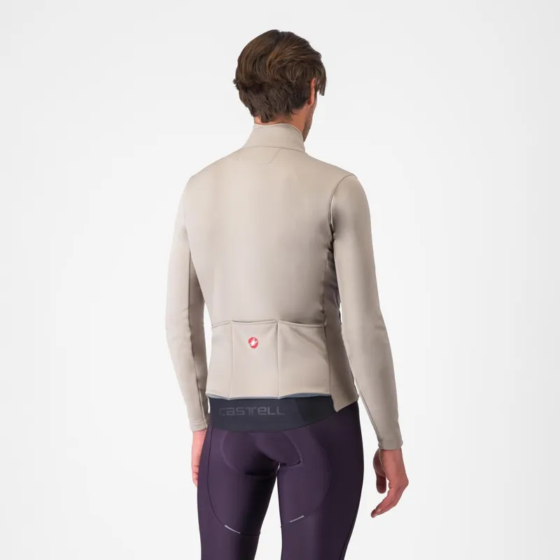 Castelli Espresso Air Jacket Clay -1