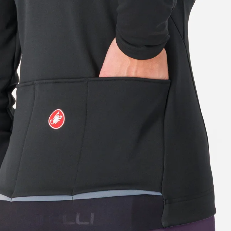 Castelli Espresso Air Women's Jacket Light Black -3