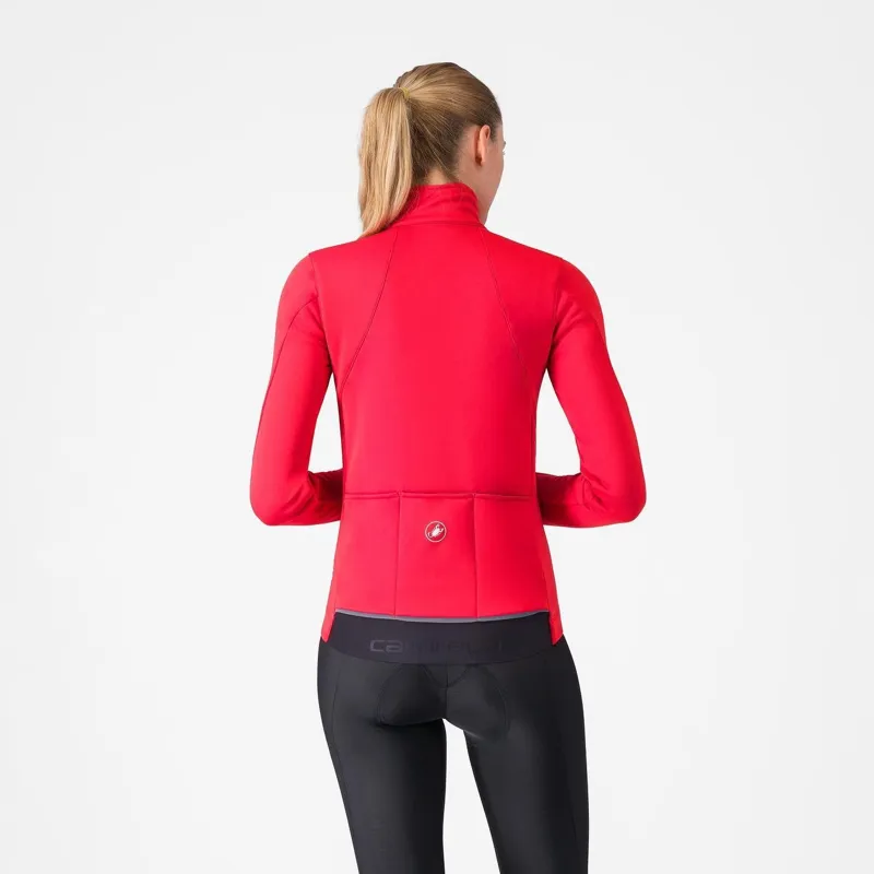 Castelli Espresso Air Women's Jacket Hibiscus-1
