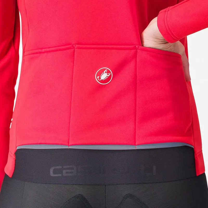 Castelli Espresso Air Women's Jacket Hibiscus-2