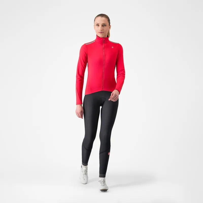 Castelli Espresso Air Women's Jacket Hibiscus-4
