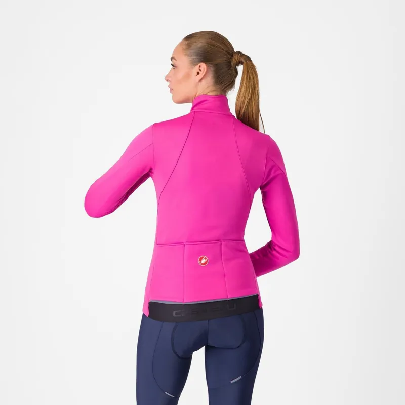 Castelli Espresso Air Women's Jacket Violet Pink -1