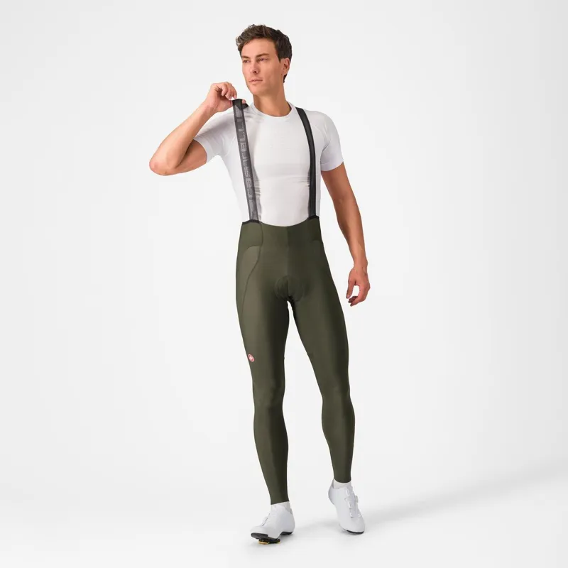 Castelli Espresso Bib Tight Deep Green-2