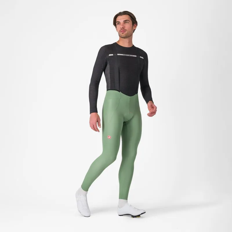 Castelli Espresso Bib Tight Green Pepper-4