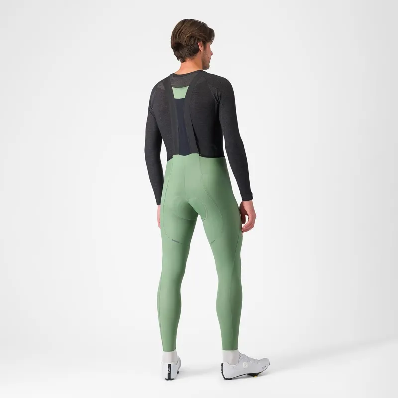 Castelli Espresso Bib Tight Green Pepper-3