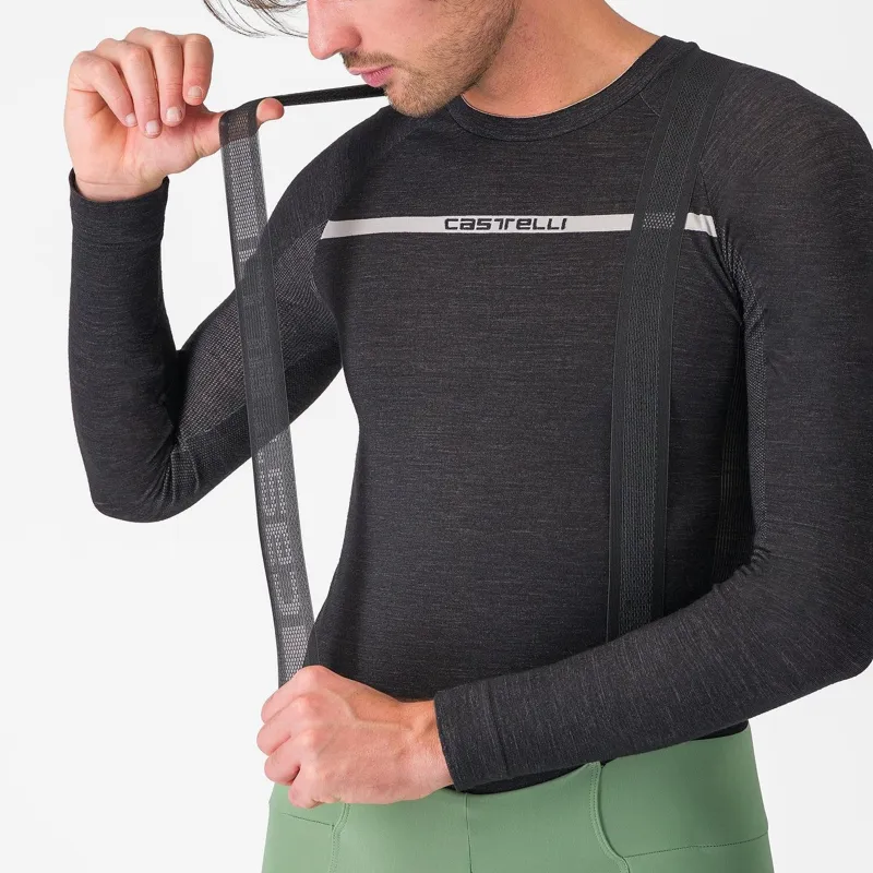 Castelli Espresso Bib Tight Green Pepper-2