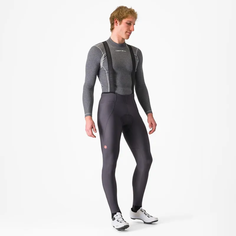 Castelli Espresso Bib Tight Dark Grey-1