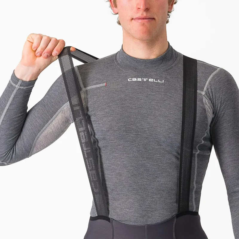 Castelli Espresso Bib Tight Dark Grey-3