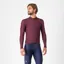 Castelli Espresso Thermal Jersey Deep Bordeaux 