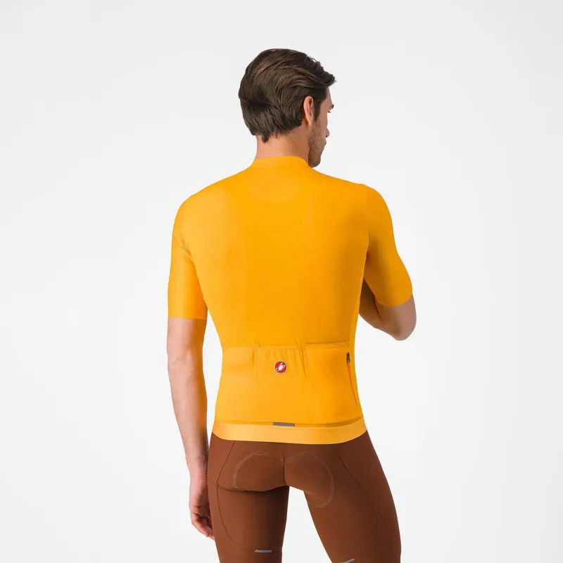 Castelli Espresso Jersey Vivid Orange/Dark Grey-1