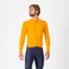 Castelli Espresso Thermal Jersey Vivid Orange/Dark Grey 