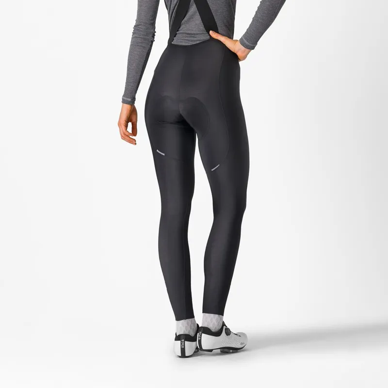 Castelli Espresso Women's DT Bib Tight Black -1