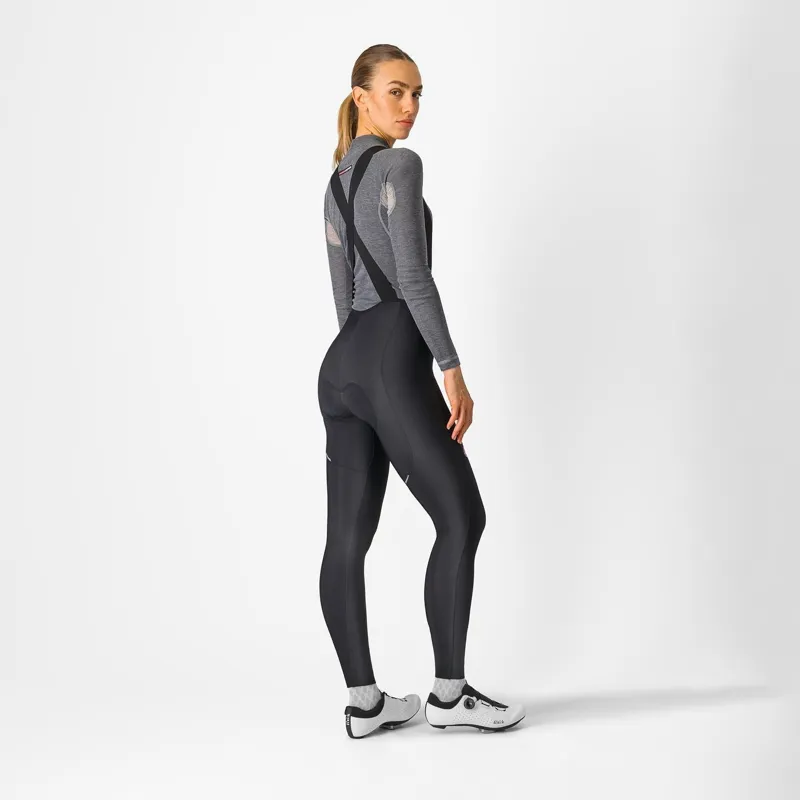 Castelli Espresso Women's DT Bib Tight Black -4