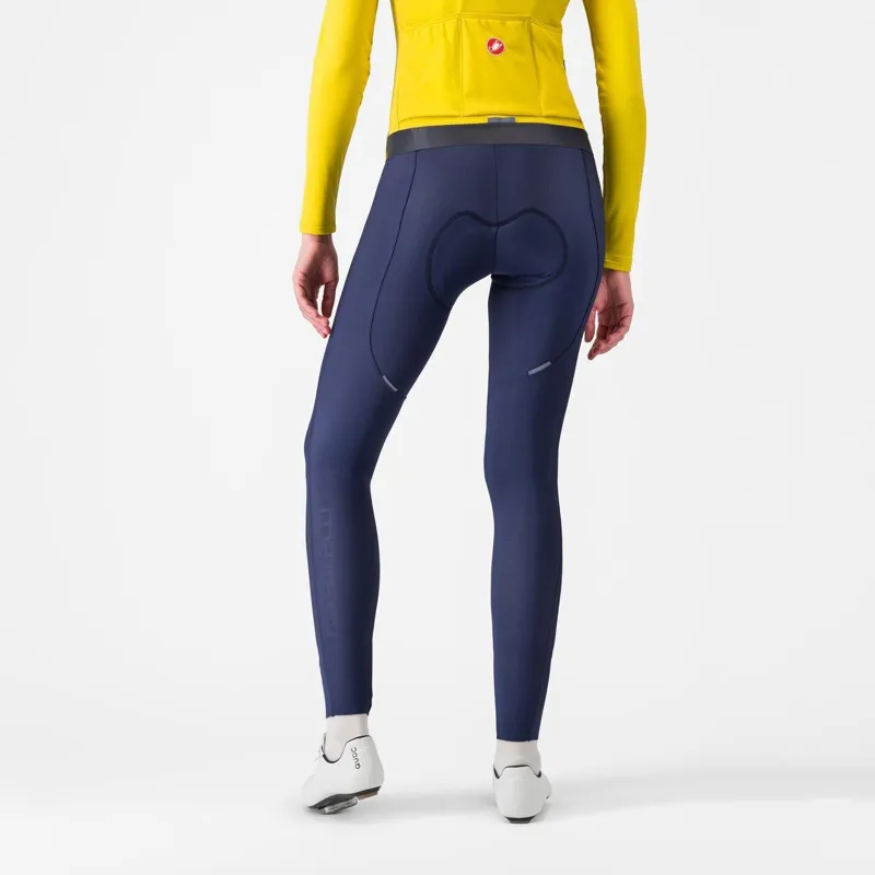 Castelli Espresso Women's DT Bib Tight Belgian Blue -1
