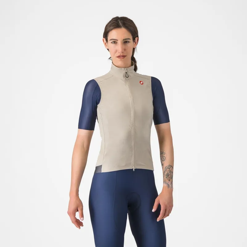 Castelli Espresso Women's Vest Clay/Dark Grey 