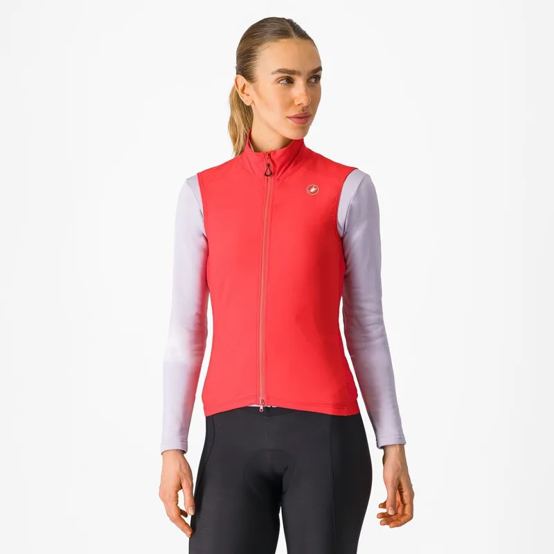 Castelli Espresso Women's Vest Hibiscus 