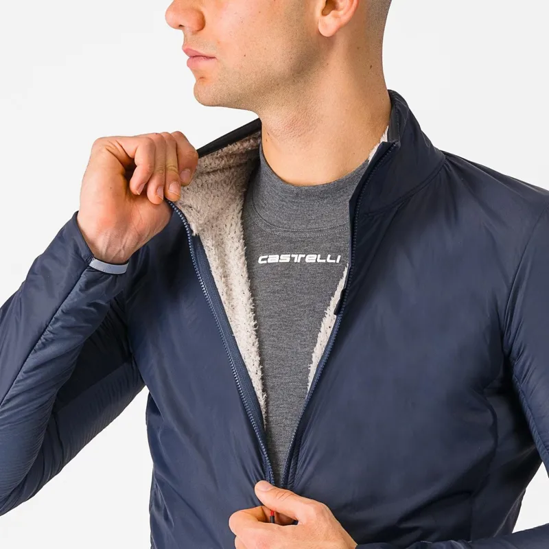 Castelli Fly Direct Jacket Twilight Blue/Silver Grey -2