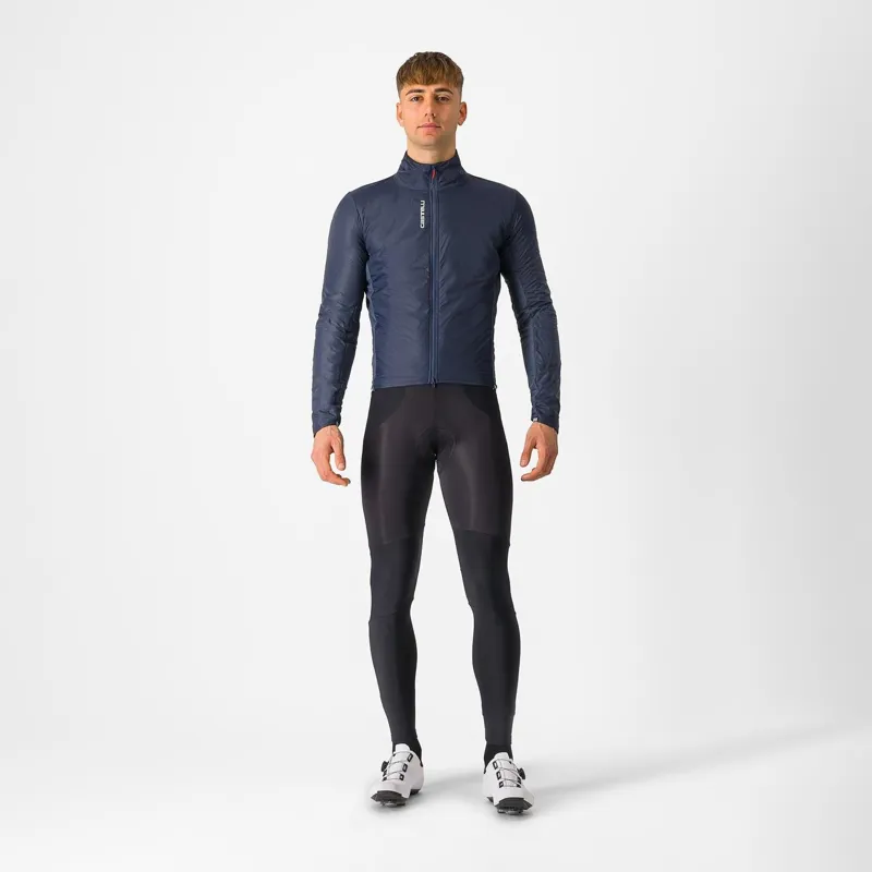 Castelli Fly Direct Jacket Twilight Blue/Silver Grey -3