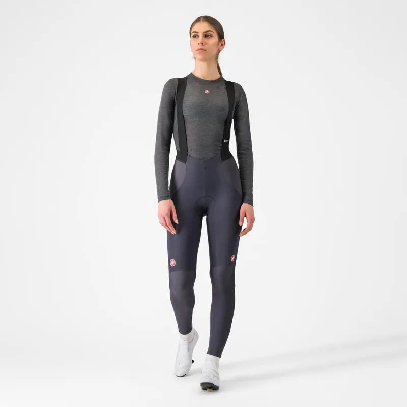 Castelli Medio Base Layer Women's Long Sleeve Melange Grey -3