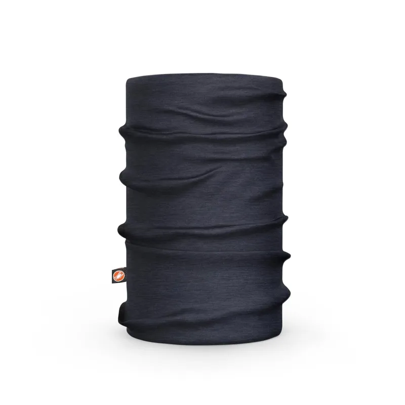 Castelli Merino Neckwarmer Light Black