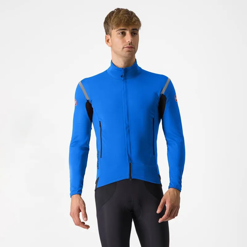 Castelli Perfetto RoS 2 Jacket Electric Blue/Silver Reflex 