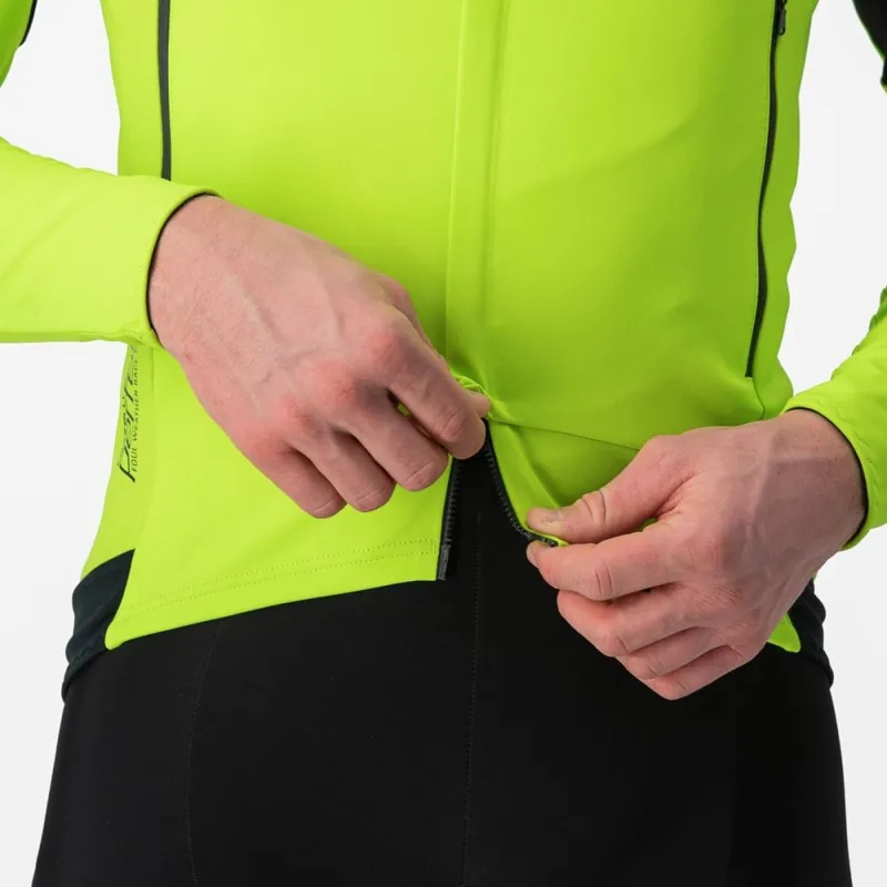 Castelli Perfetto RoS 2 Jacket Electric Lime/ Grey-2