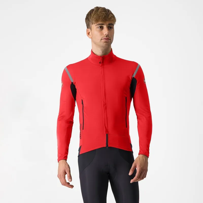 Castelli Perfetto RoS 2 Jacket Red/Silver Reflex 