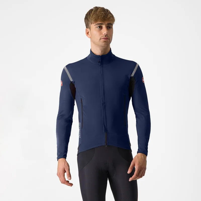 Castelli Perfetto RoS 2 Jacket / Belgian Blue/Silver Reflex 