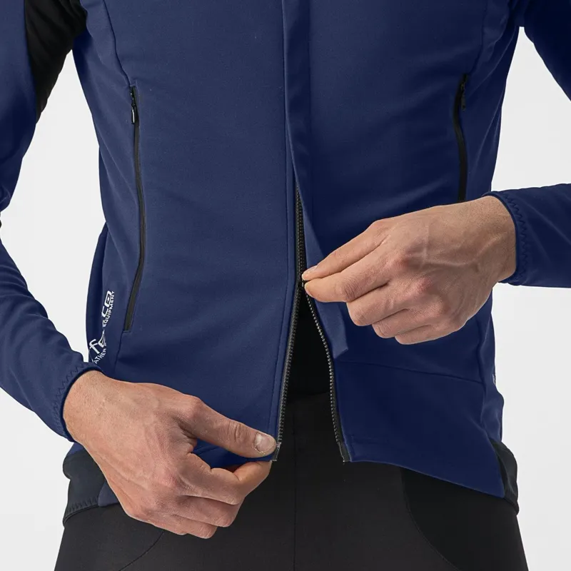 Castelli Perfetto RoS 2 Jacket / Belgian Blue/Silver Reflex -3