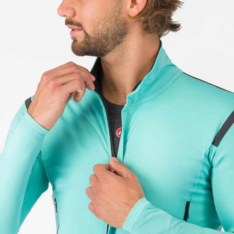 Castelli Perfetto RoS 3 Jacket Pool Blue/Black Reflex -2