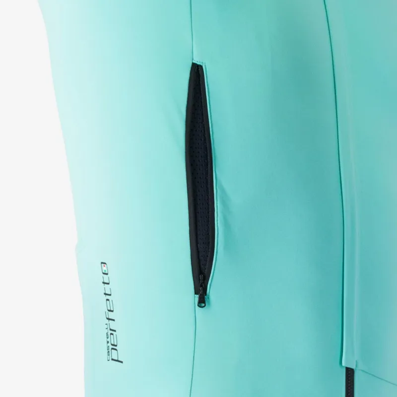 Castelli Perfetto RoS 3 Jacket Pool Blue/Black Reflex -4