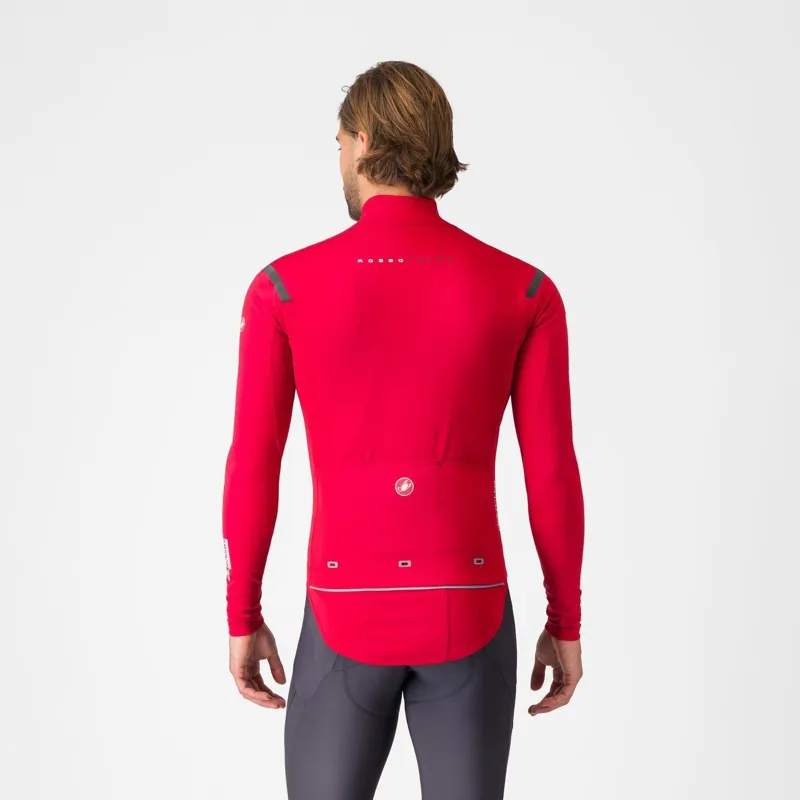 Castelli Perfetto RoS 3 Jacket Rich Red/Black Reflex -1