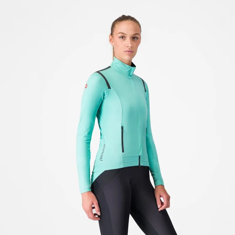 Castelli Perfetto RoS 3 Women's Jacket Pool Blue/Black Reflex 