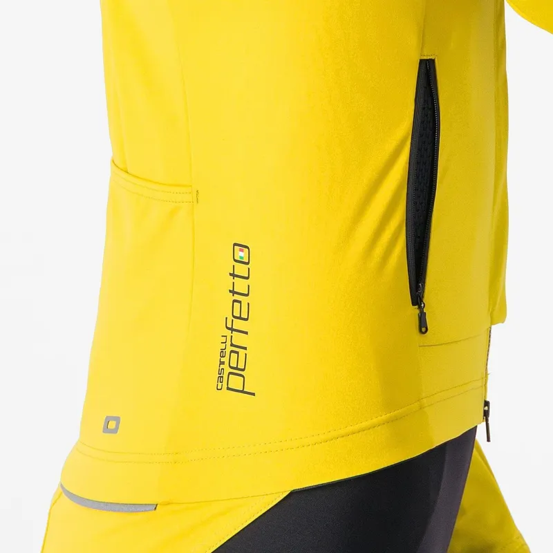 Castelli Perfetto RoS 3 Women's Jacket Mango Mojito/Black Reflex -3