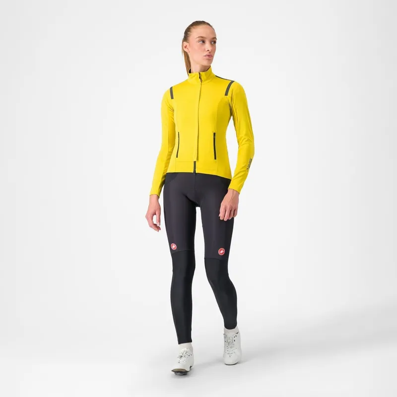 Castelli Perfetto RoS 3 Women's Jacket Mango Mojito/Black Reflex -4