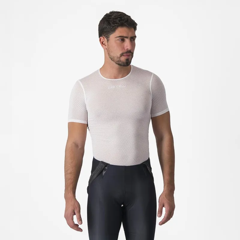 Castelli Pro Mesh 2.0 Short Sleeve White 