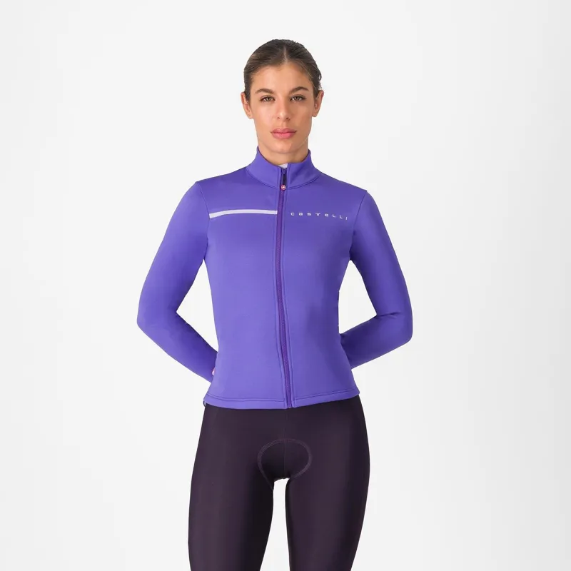 Castelli Sinergia 2 Jersey FZ Ultraviolet/Purple Mist 