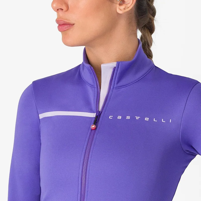 Castelli Sinergia 2 Jersey FZ Ultraviolet/Purple Mist -2