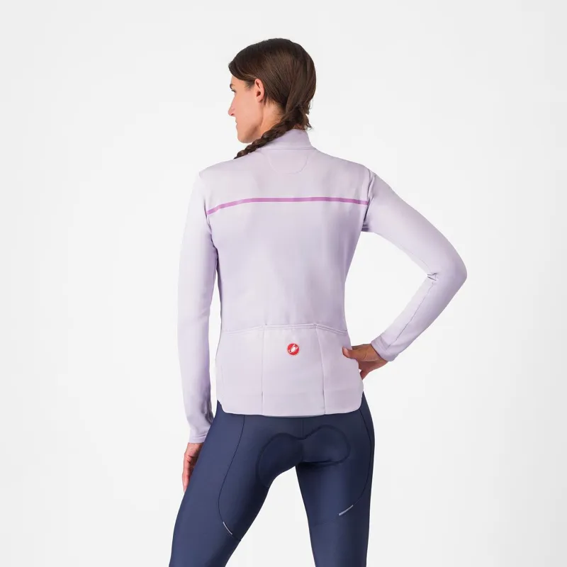 Castelli Sinergia 2 Jersey FZ Purple Mist/Purple Dew -1