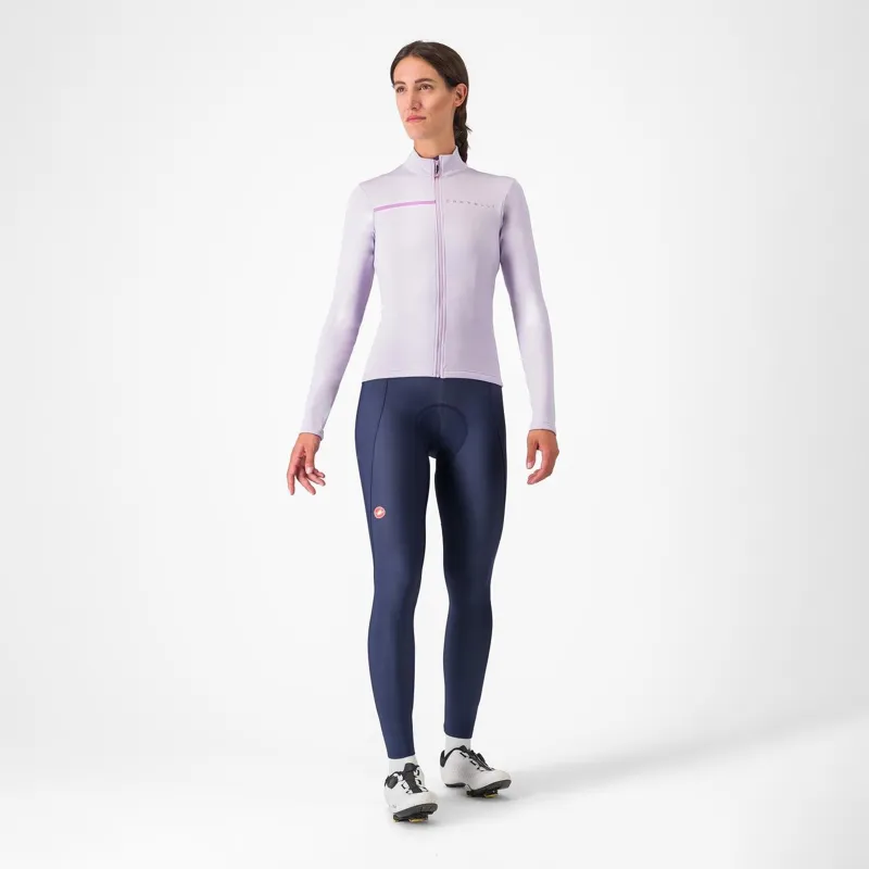 Castelli Sinergia 2 Jersey FZ Purple Mist/Purple Dew -4