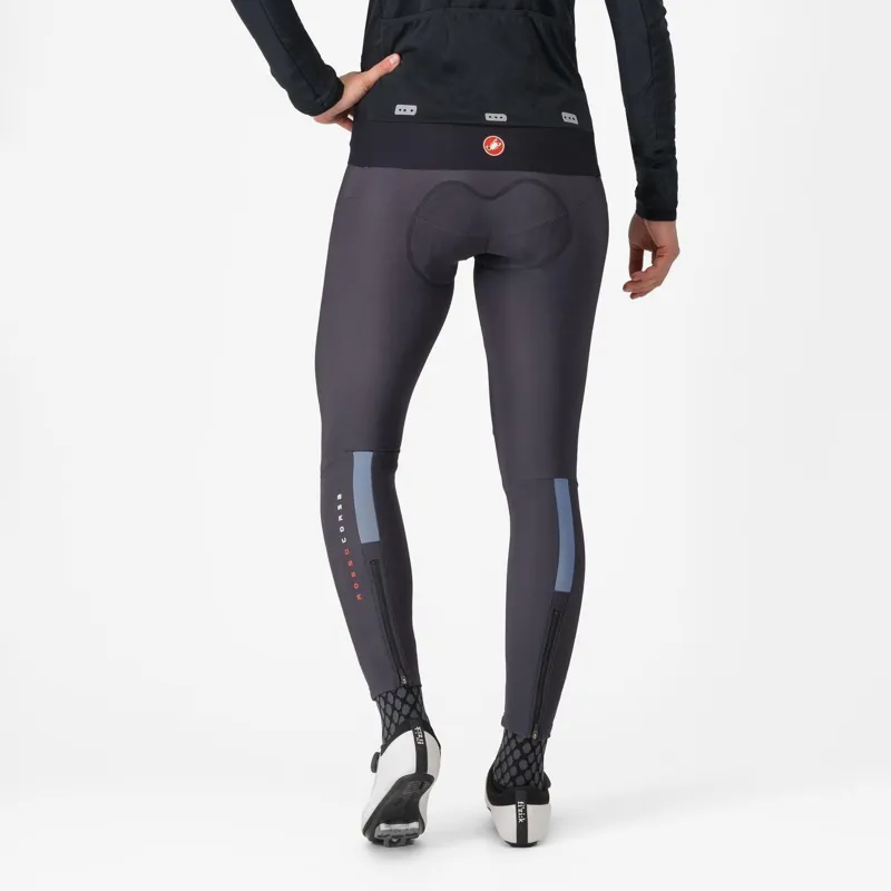 Castelli Sorpasso RoS Women's Bib Tight Dark Grey -1