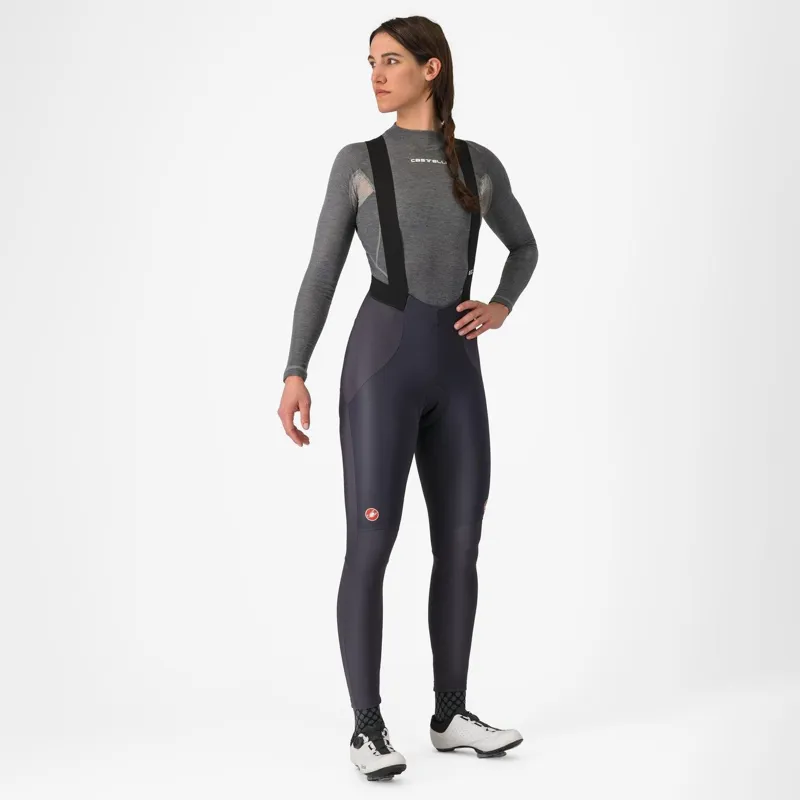 Castelli Sorpasso RoS Women's Bib Tight Dark Grey -4