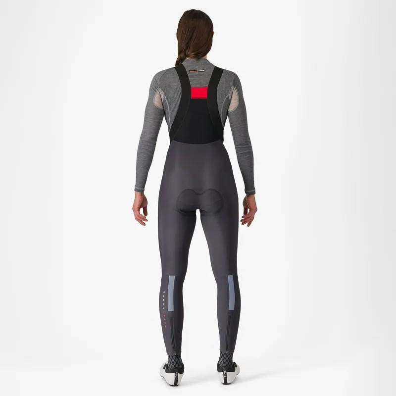 Castelli Sorpasso RoS Women's Bib Tight Dark Grey -5