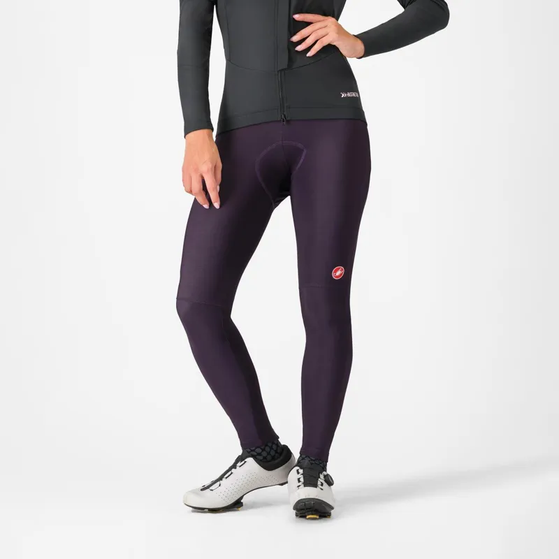 Castelli Sorpasso RoS Women's Tights Dark Night Shade/Silver Reflex