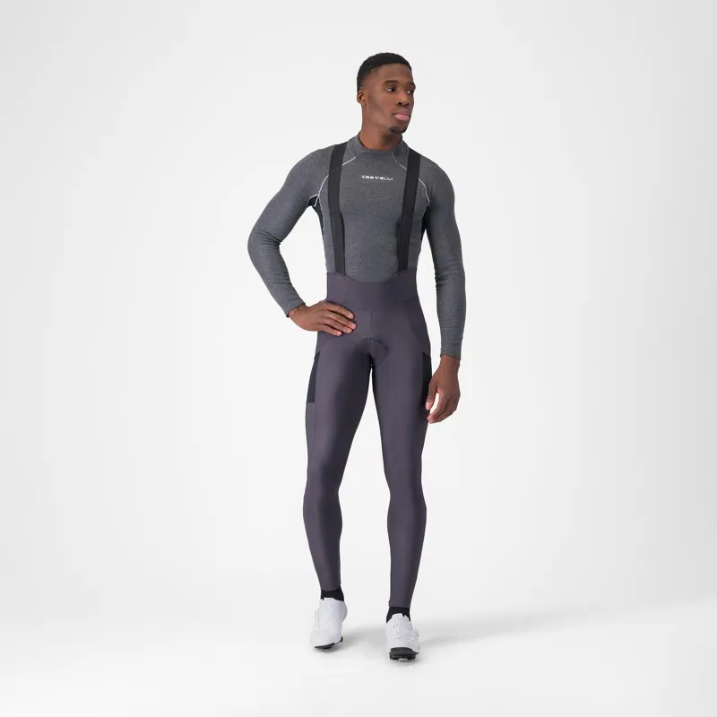 Castelli Unlimited Bib Tight Dark Grey -3
