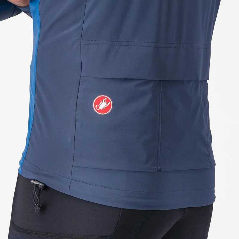 Castelli Unlimited Trail Jacket Berry Blue/Twilight Blue -3
