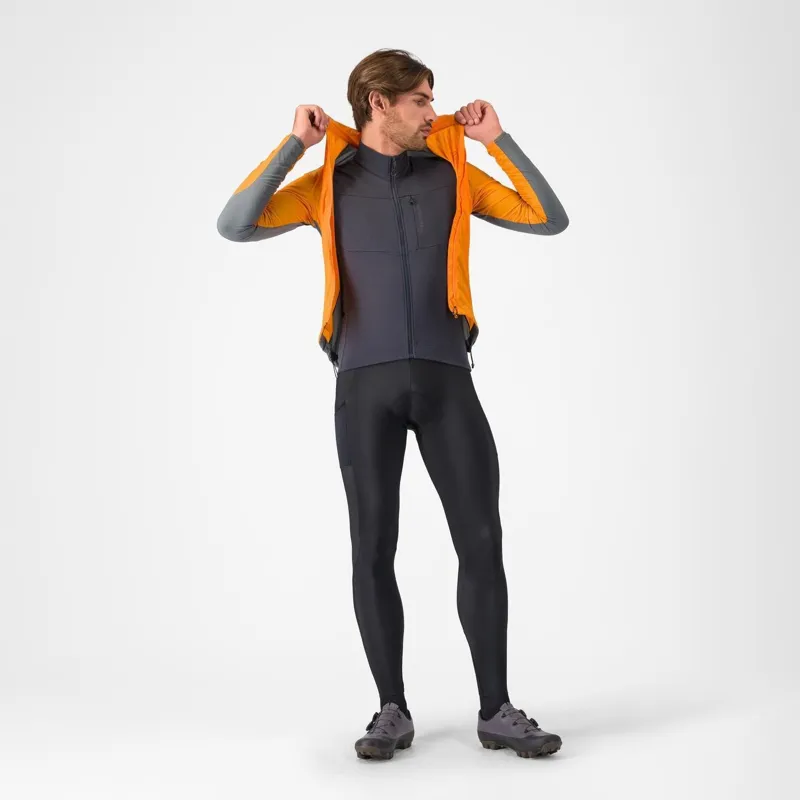 Castelli Unlimited Trail Jacket Dark Gold/Quetzal Green -4