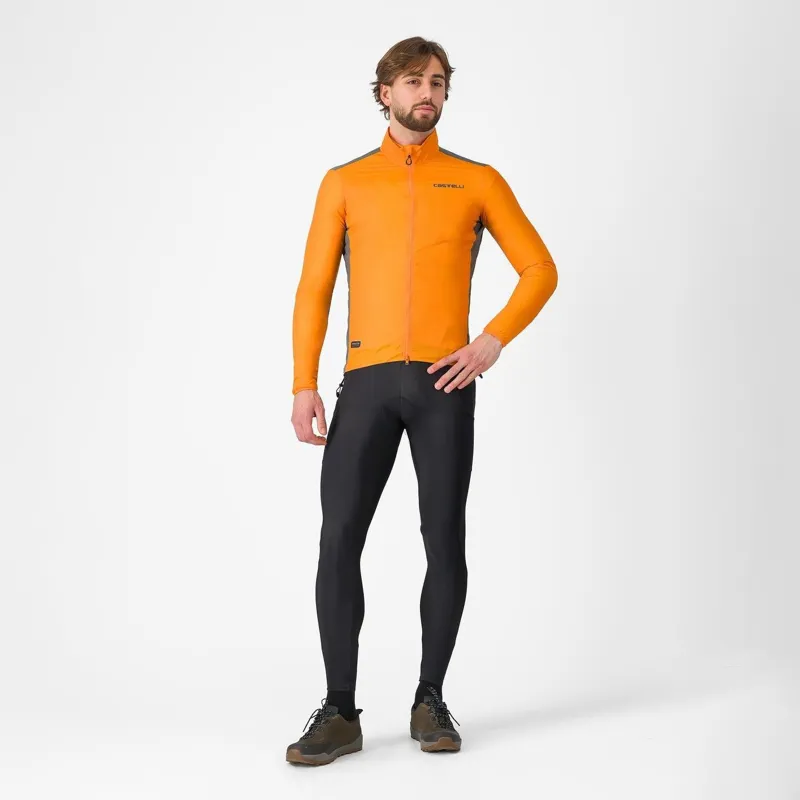 Castelli Unlimited Trail Jacket Dark Gold/Quetzal Green -5